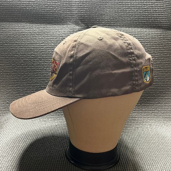 Bassmaster Baseball Cap Mens One Size Fit Most Brown Adjustable Embroidered - Picture 2 of 6